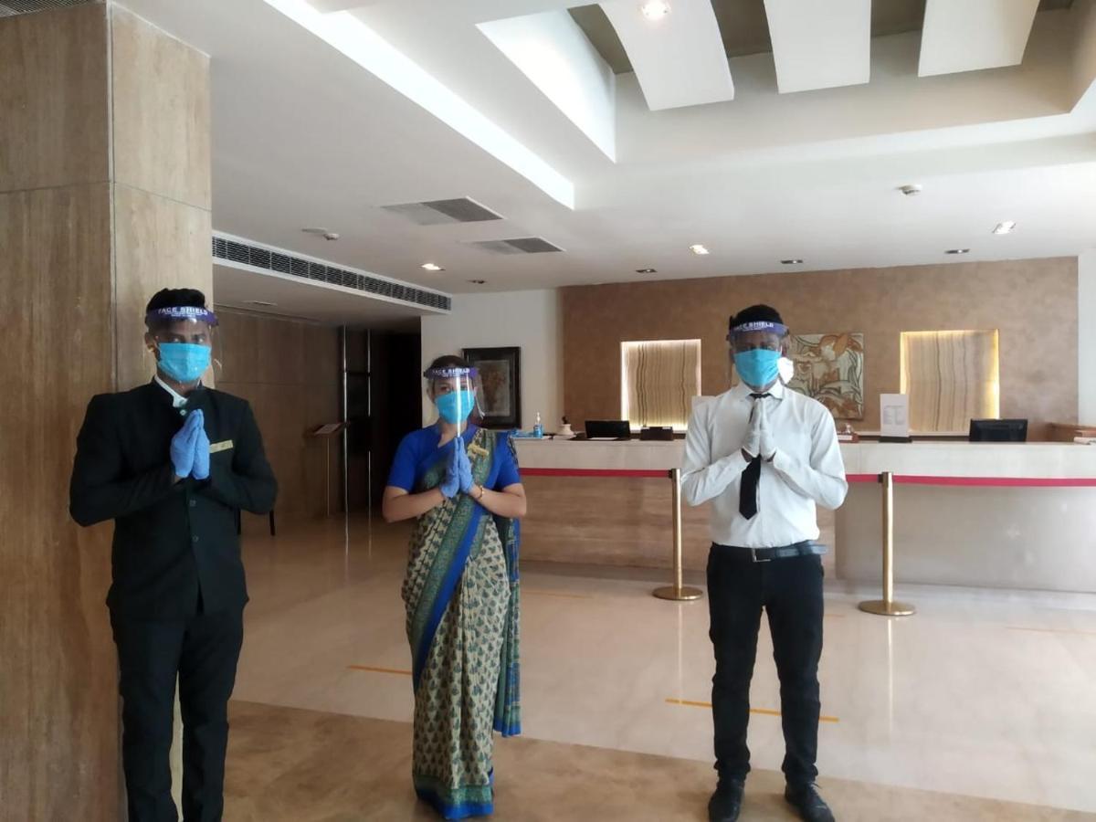 Hampshire Plaza Otel Haydarabad Dış mekan fotoğraf